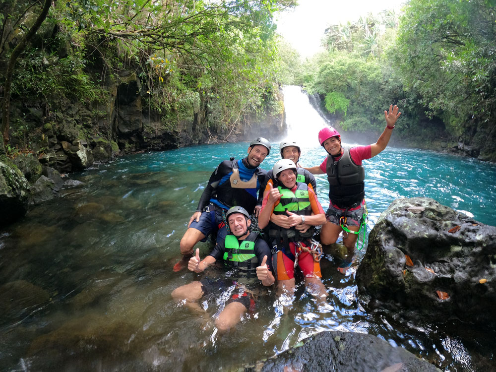 Canyoning Eau Bleue <small>A stunning blue river!</small>